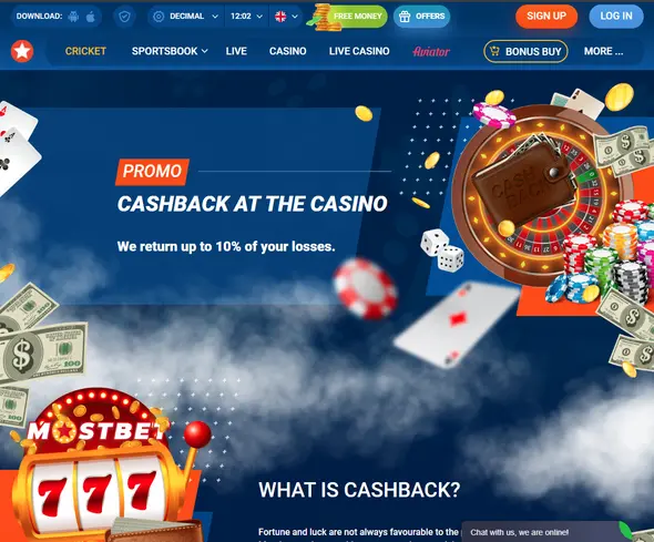 Mostbet Cashback on bets