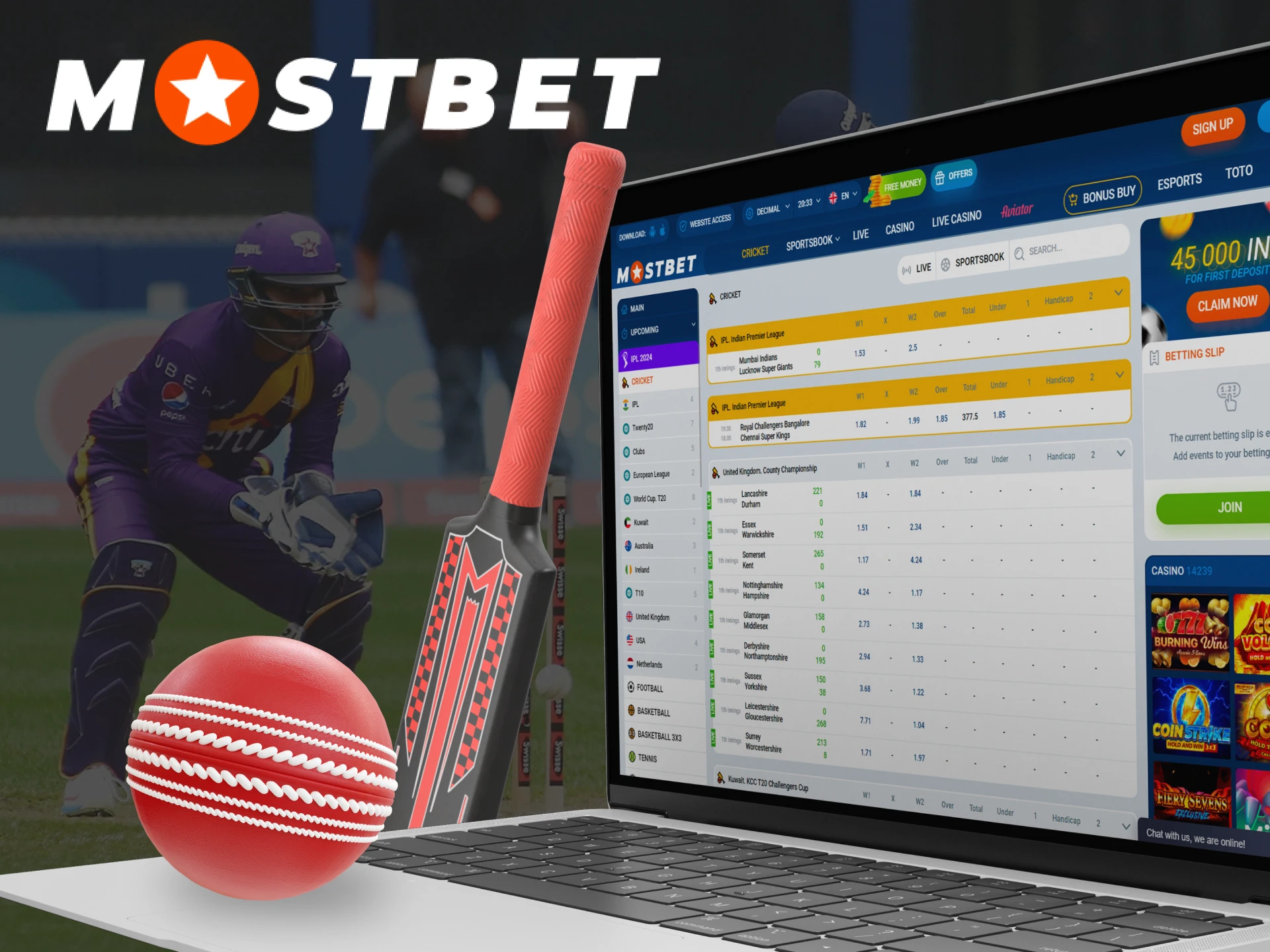 Mostbet India Cricket